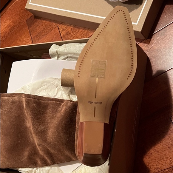 Dolce Vita RAJ Suede Heeled Boots - Picture 3 of 7